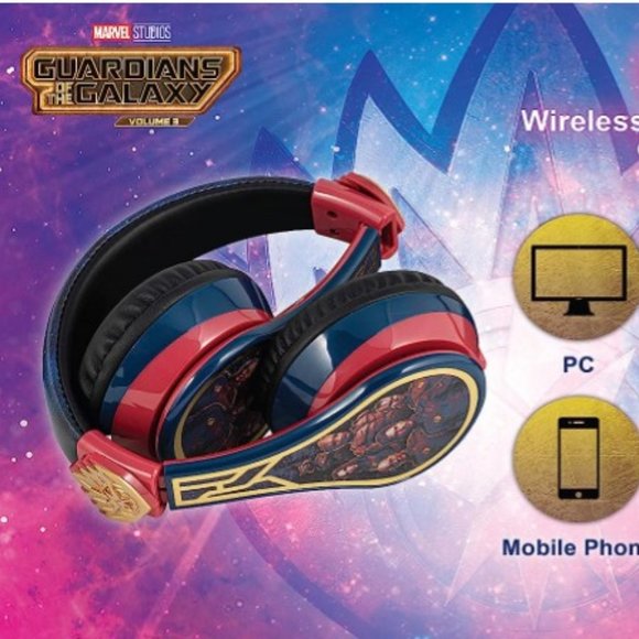 Kids Headphones - Wireless/Bluetooth - Volume Control/ Mic/ Phone Calls - Picture 4 of 11